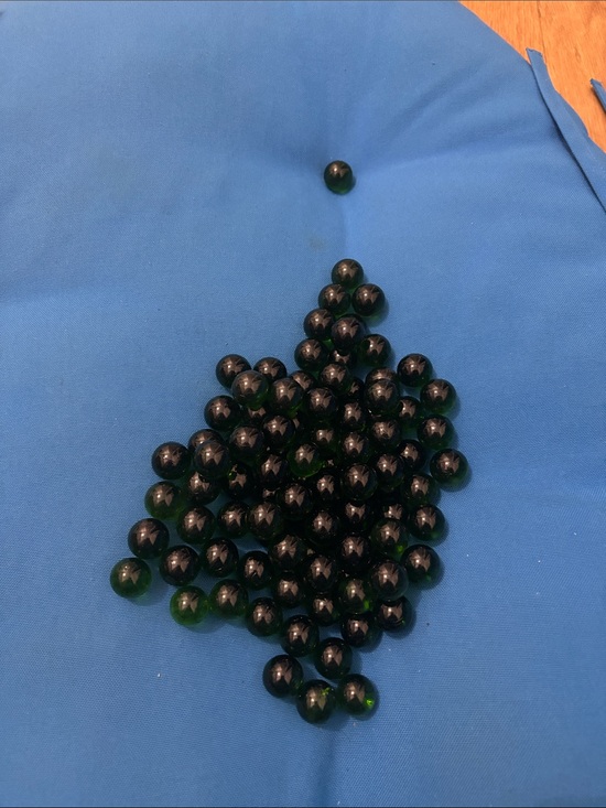 Marbles Other - Marbles See Through Colored Dark/Light Green NWOTS